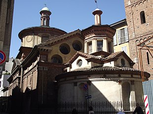 Santa Maria presso san Satiro, parte posteriore