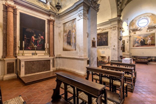 Monastero di Astino, interno