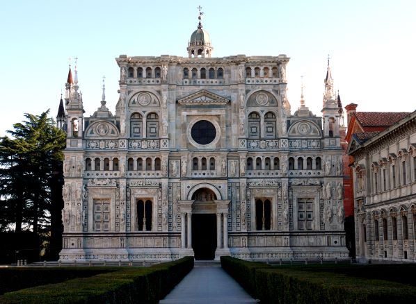 Certosa di Pavia, facciata