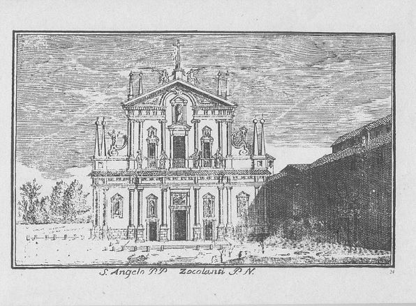 Sant'Angelo - incisione Dal Re, 1697