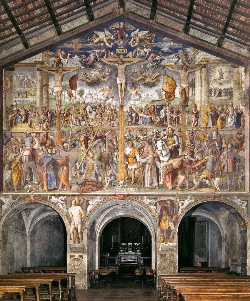 Bernardino Luini - Passione e Crocifissione - Lugano